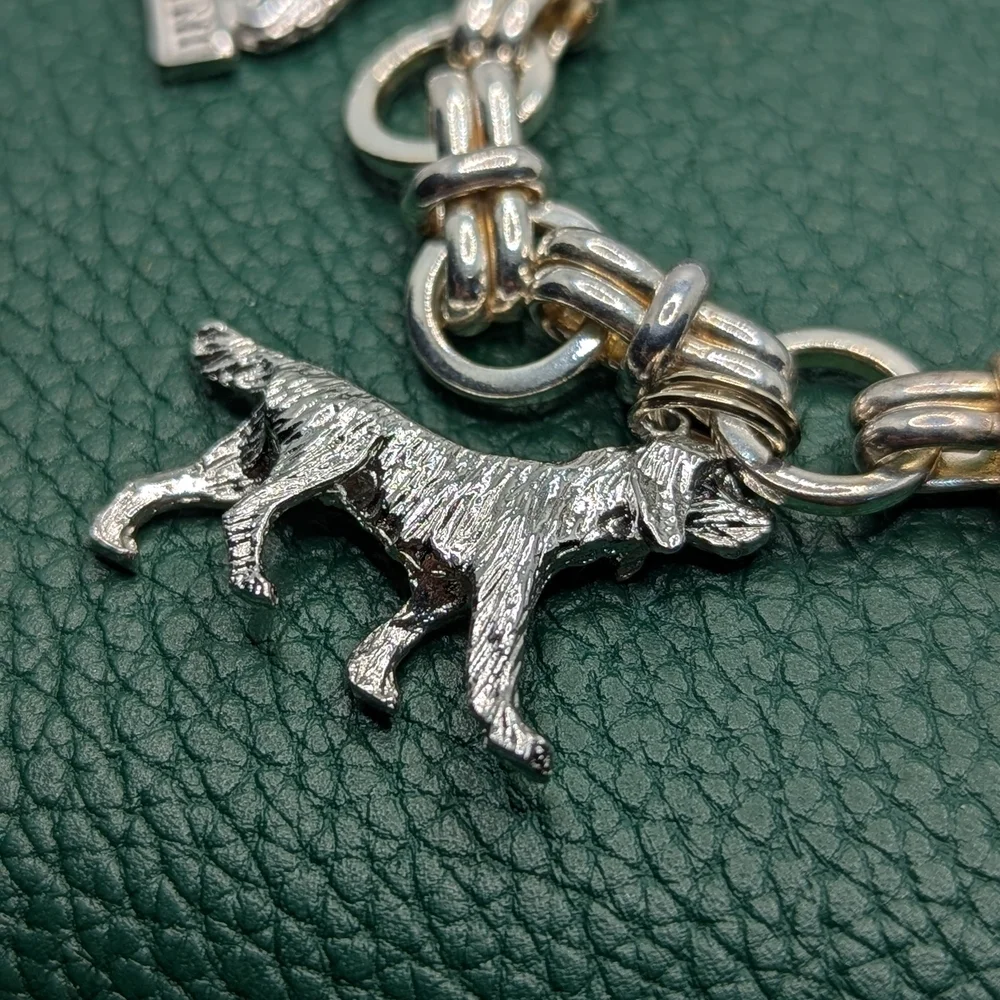 ✨ Silver Dog Charm Bracelet ✨ - Picture 2 of 8